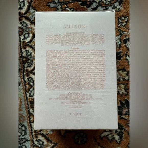 NWT Valentina by Valentino 80ml - Picture 3 of 4